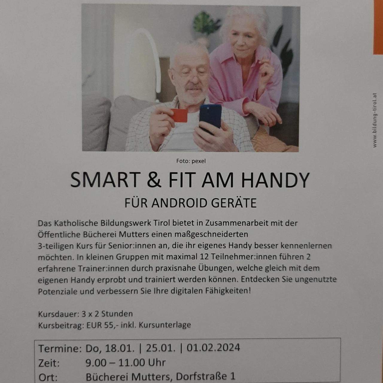 smart & fit am Handy